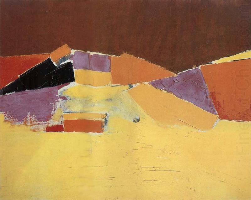 Nicolas de Stael Abstract Figure china oil painting image